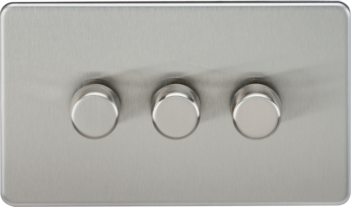 3G 2-way Intelligent Dimmer in Brushed Chrome - SF2193BC