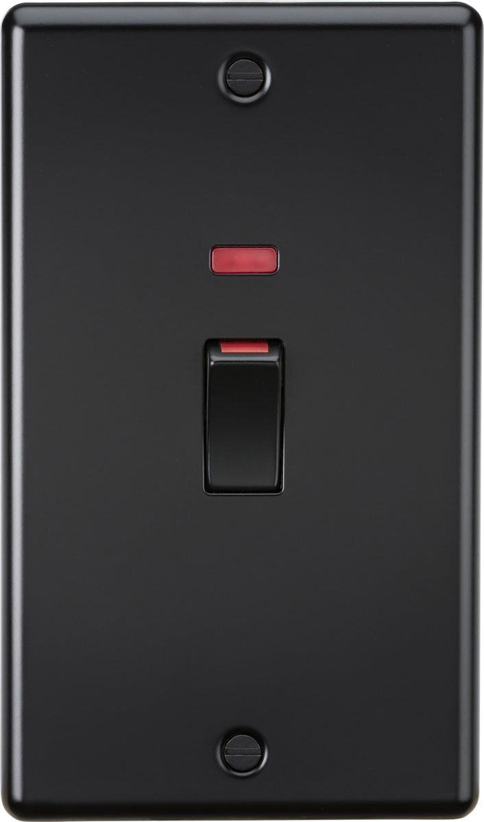 ML Accessories 45A DP Switch with Neon - Matt Black