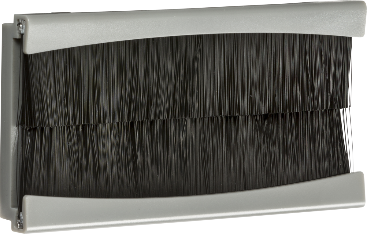 Knightsbridge Brush Module 100 x 50mm - Grey