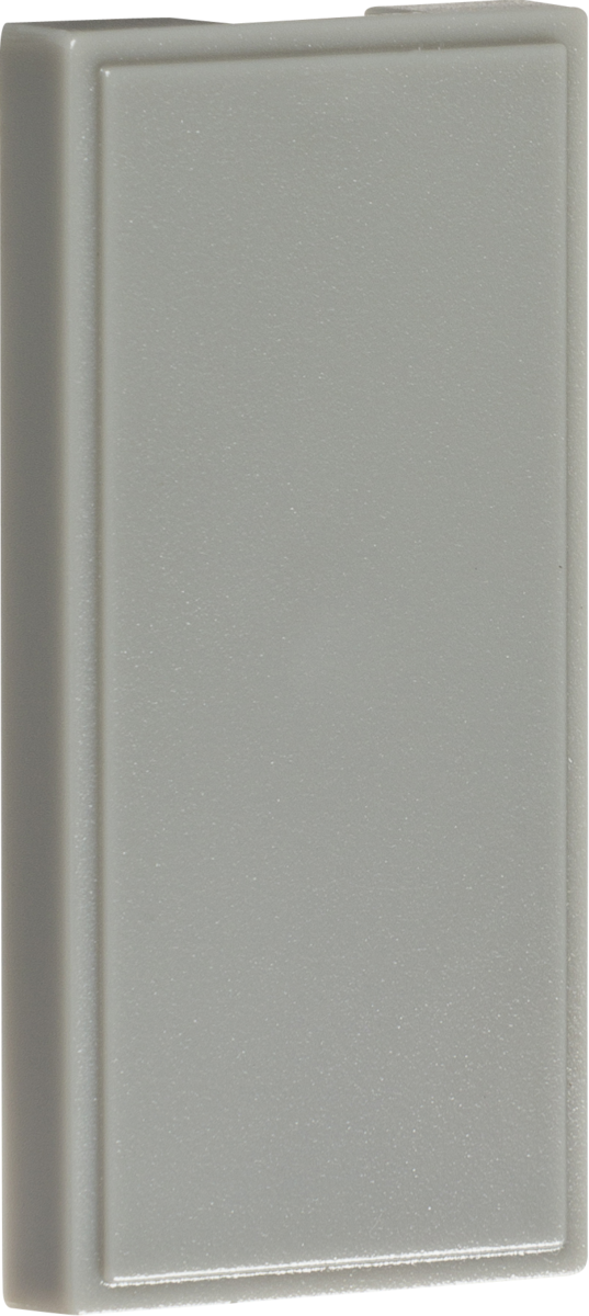 Pack of 10 Half Blanking Modules (25 x 50mm) - Grey
