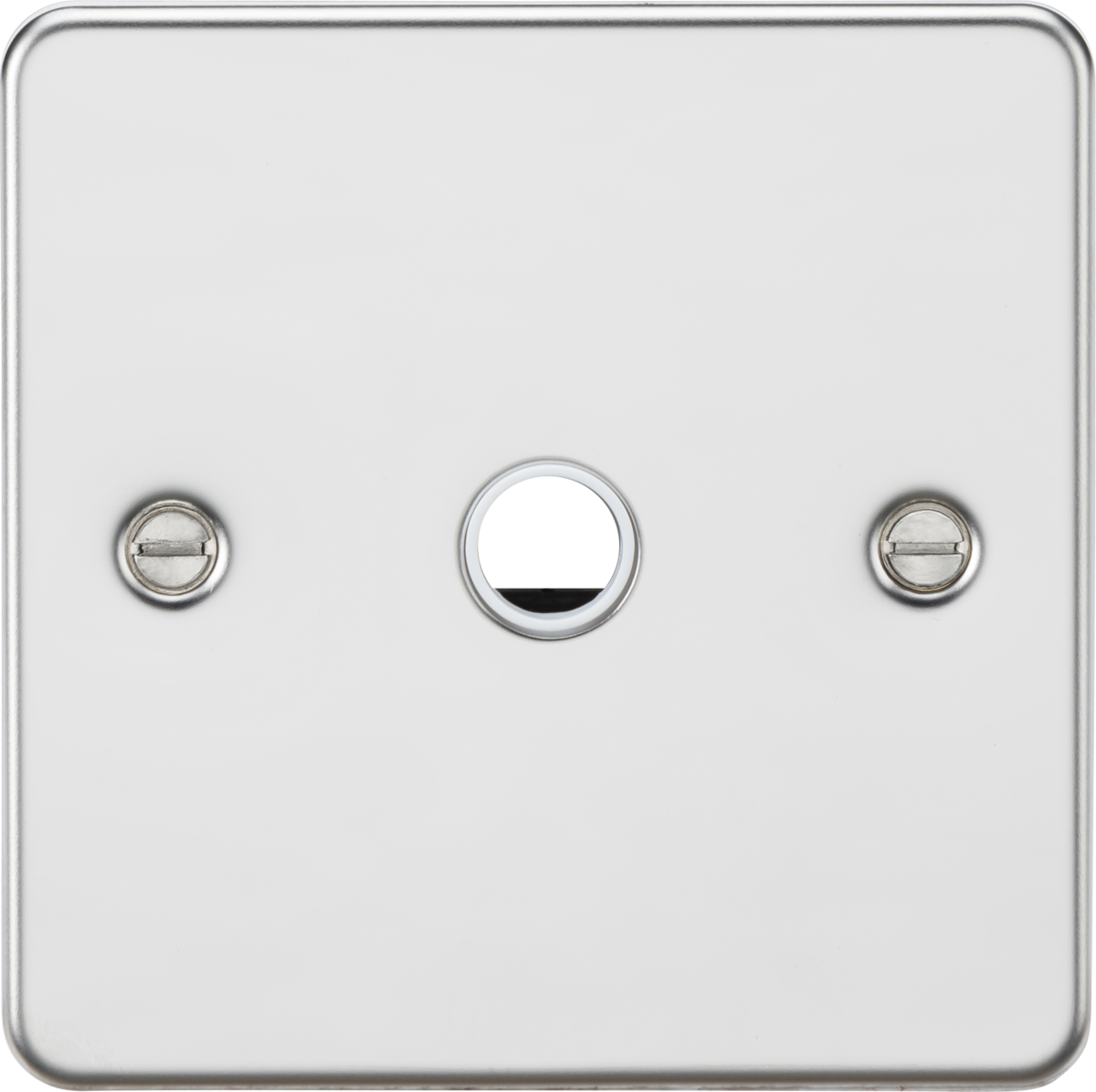 20A Flex Outlet Plate - Polished Chrome