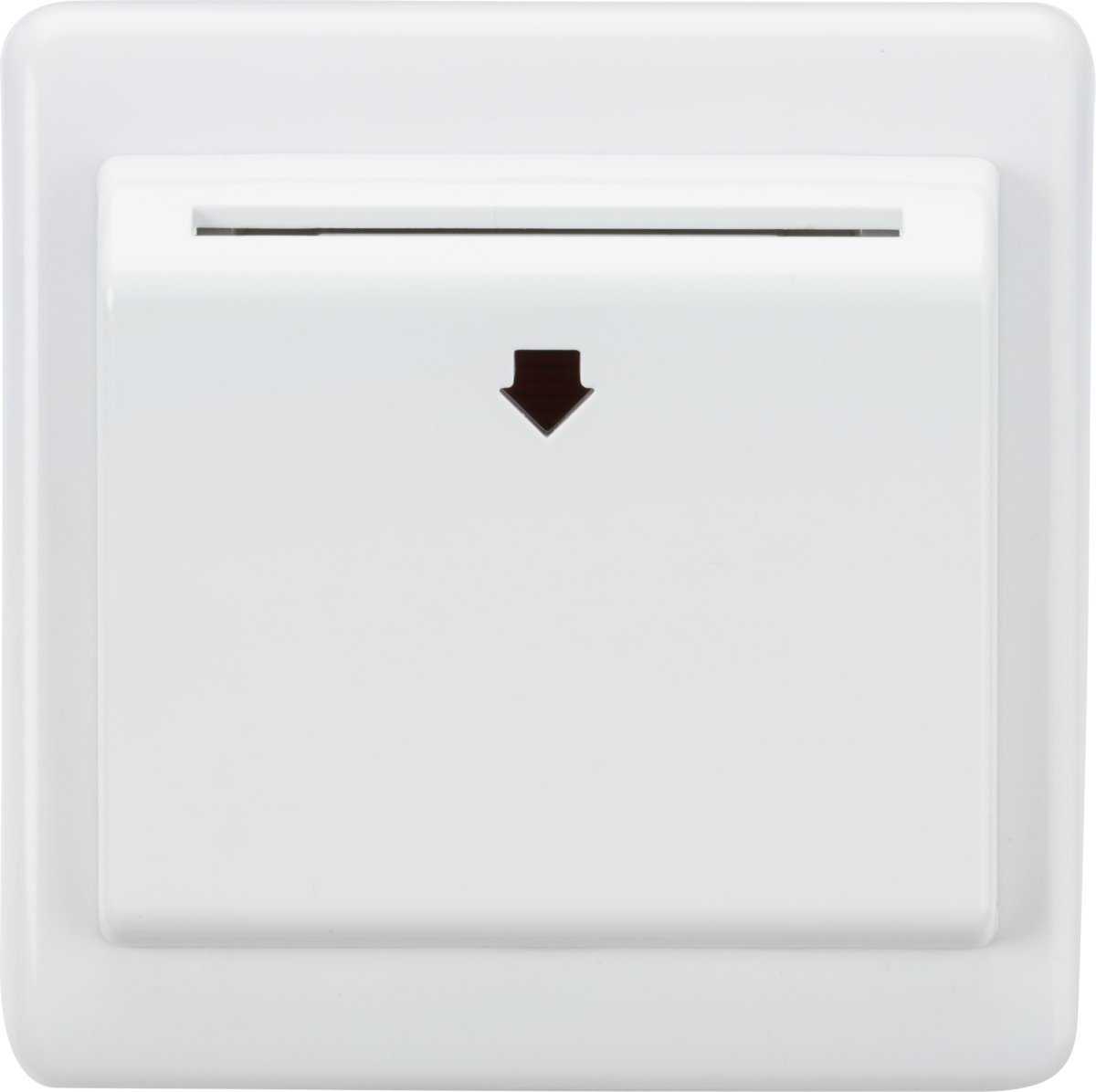 32A 1G Key Card Switch - White Finish