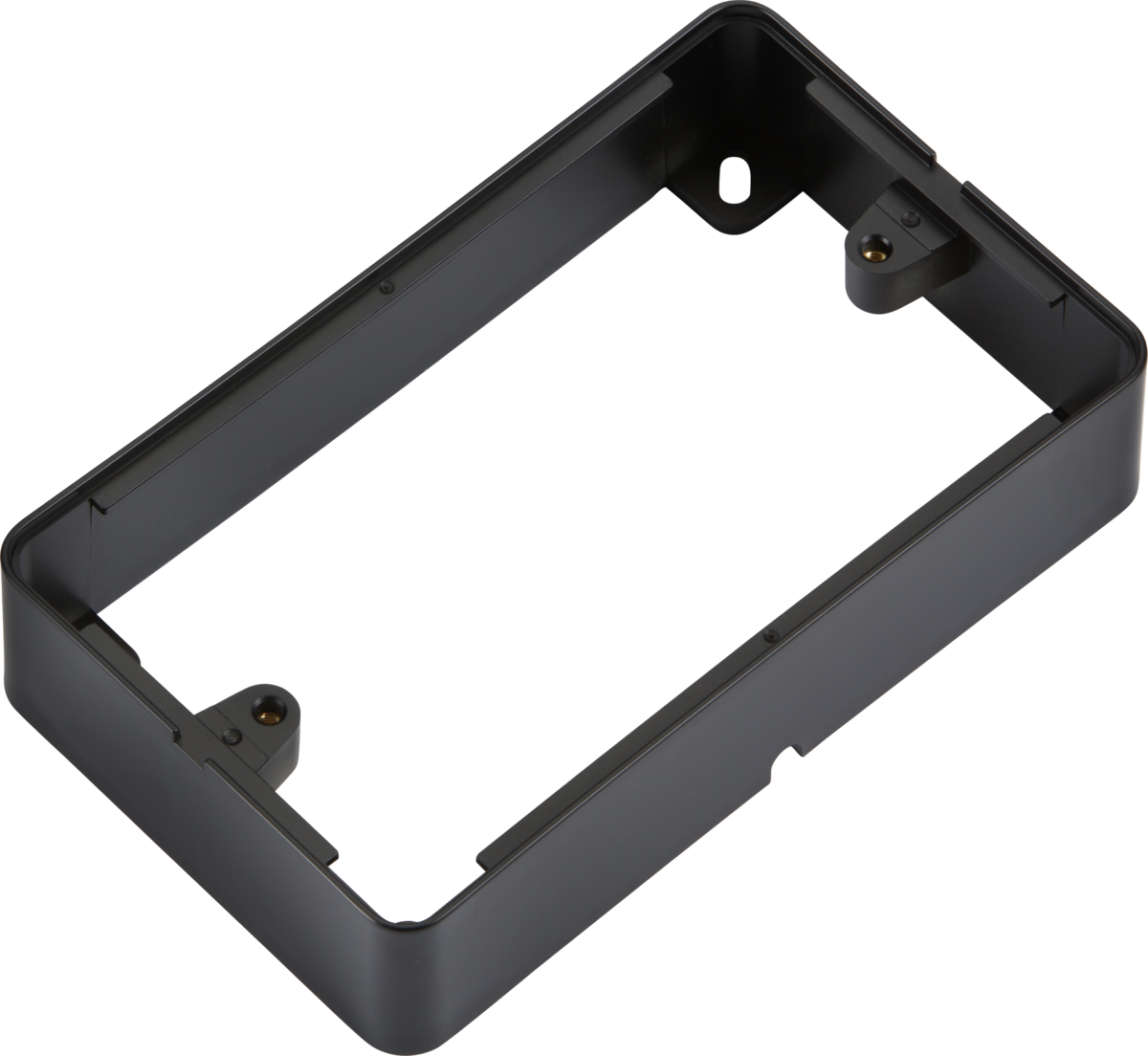 2G Surface Box - Black for Wiring Accessories