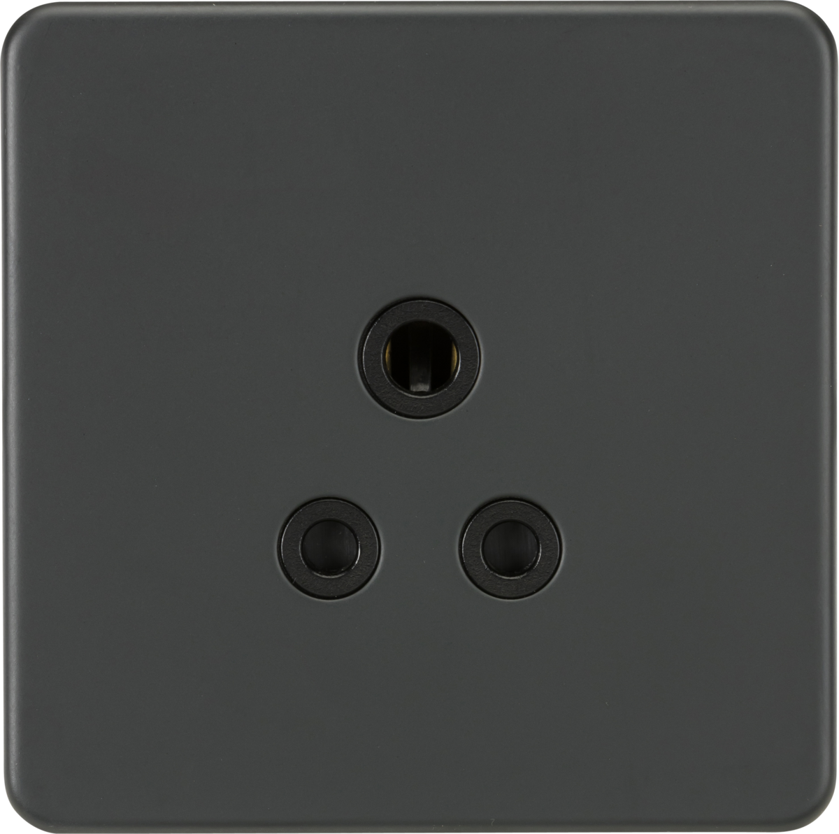 5A Unswitched Socket - Anthracite