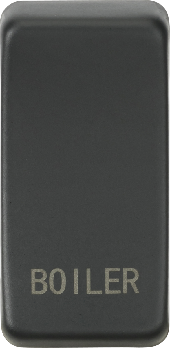 ML Accessories Switch Cover 'Marked BOILER' - Anthracite