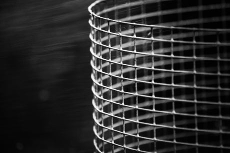 Close-up of wire mesh 