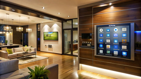 Lighting & Lamps in a modern home