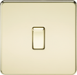 10AX 1G Intermediate Switch - Polished Brass