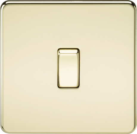 10AX 1G Intermediate Switch - Polished Brass