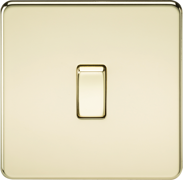 10AX 1G Intermediate Switch - Polished Brass