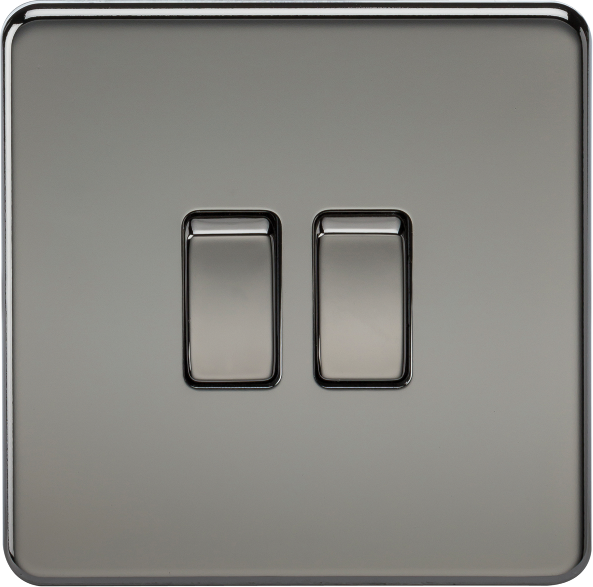 10AX 2G 2-Way Switch - Black Nickel