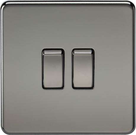 10AX 2G 2-Way Switch - Black Nickel