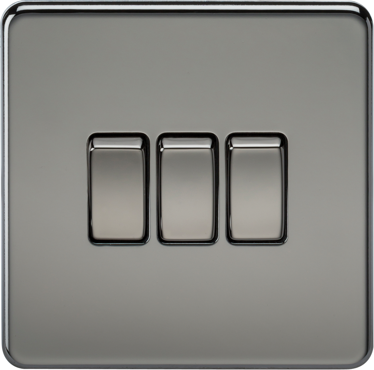 10AX 3G 2-way Switch - Black Nickel
