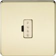 13A Fused Spur Unit - Polished Brass