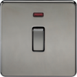 20A DP Switch with Neon - Black Nickel