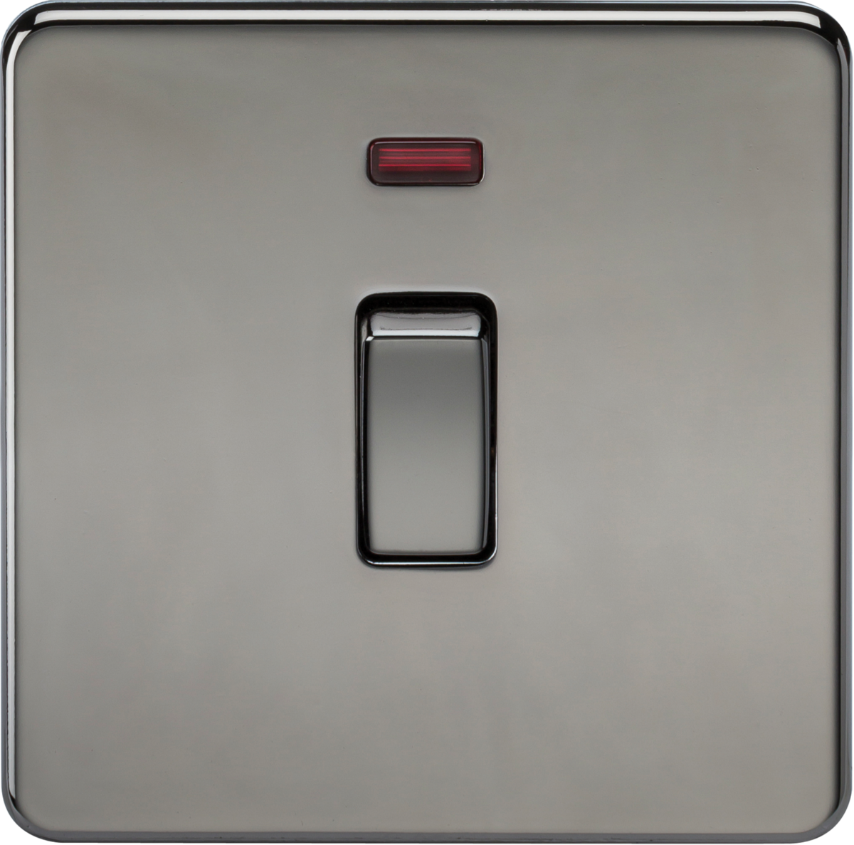 20A DP Switch with Neon - Black Nickel