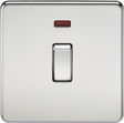 20A 1G DP Switch with Neon - Polished Chrome - ML Accessories