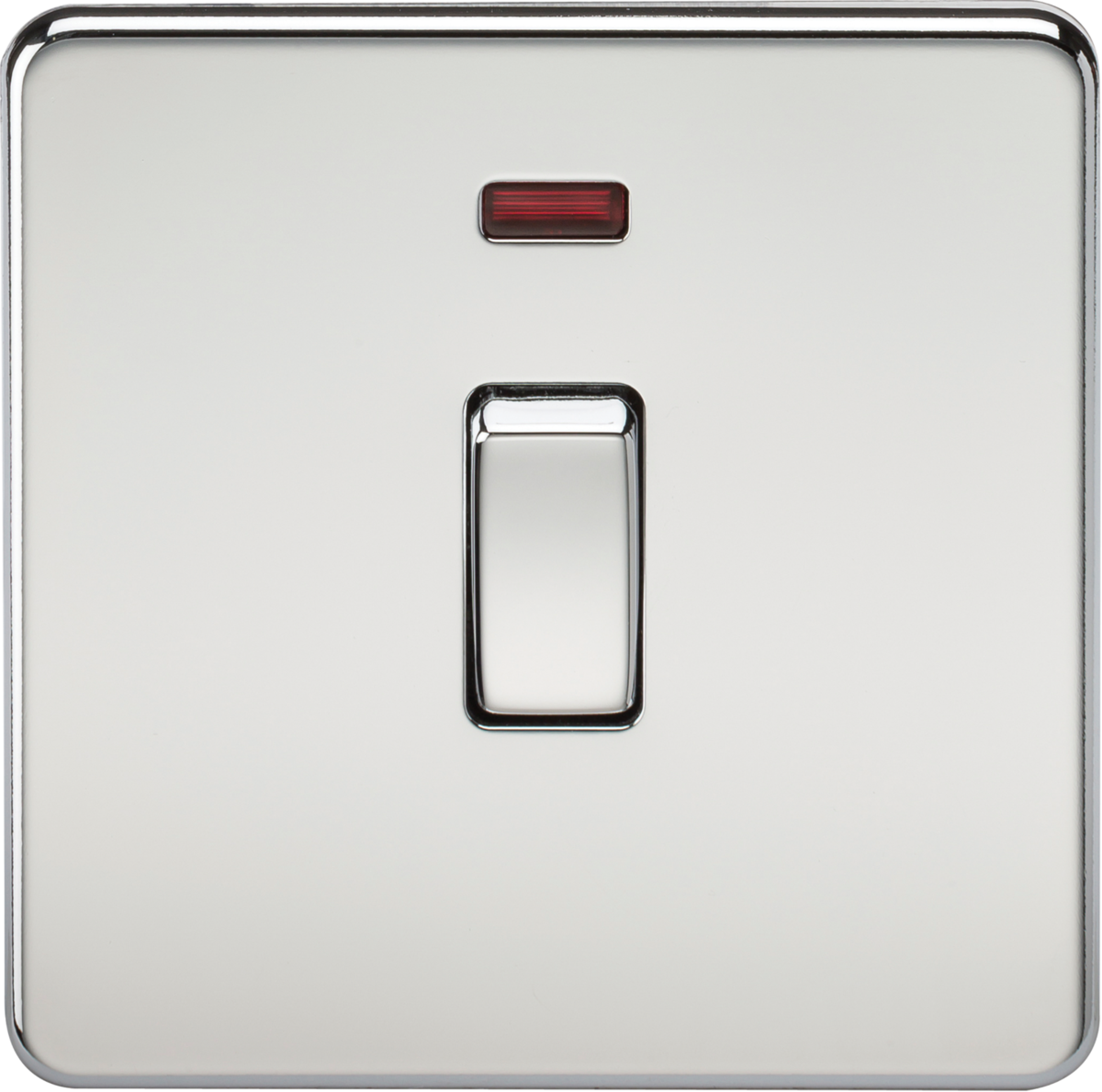 20A 1G DP Switch with Neon - Polished Chrome - ML Accessories