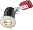230V IP65 GU10 IC Fire-Rated Shower Downlight Brushed Chrome