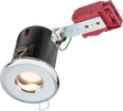 230V IP65 GU10 IC Fire-Rated Shower Downlight Chrome