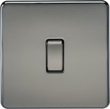 10AX 1G Intermediate Switch - Black Nickel