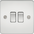10AX 2G 2-way Switch - Polished Chrome