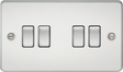 10AX 4G 2-Way Switch - Polished Chrome