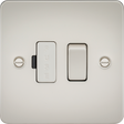 13A Switched Fused Spur Unit - Pearl, low profile design