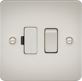 13A Switched Fused Spur Unit - Pearl, low profile design