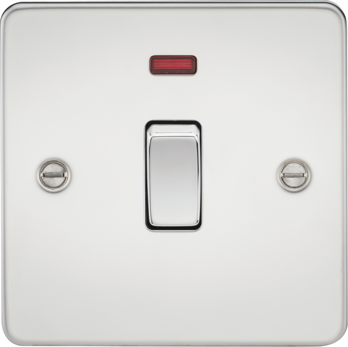 20A 1G DP Switch with Neon - Polished Chrome