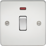 20A 1G DP Switch with Neon - Polished Chrome