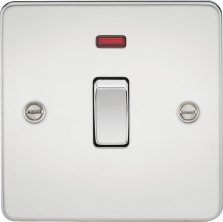 20A 1G DP Switch with Neon - Polished Chrome