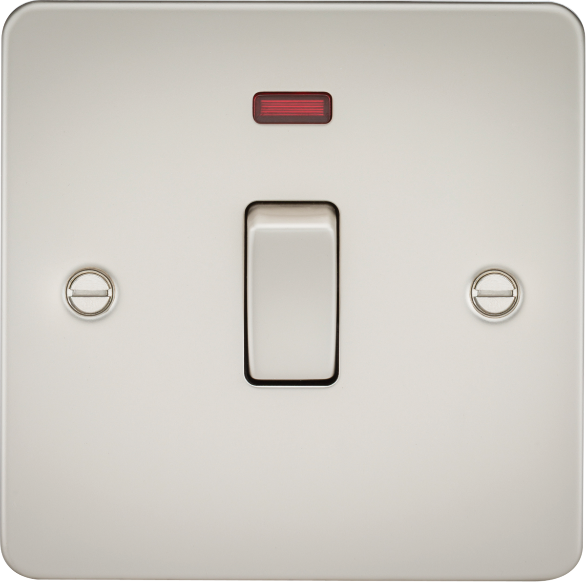 20A 1G DP Switch with Neon - Pearl Finish