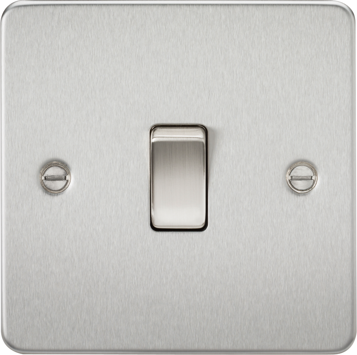 ML Accessories 20A 1G DP Switch - Brushed Chrome
