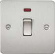 20A 1G DP Switch with Neon - Brushed Chrome