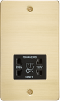 Brushed Brass Dual Voltage Shaver Socket FP8900BB