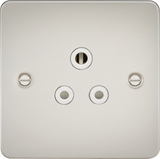 5A Unswitched Socket - Pearl with White Insert