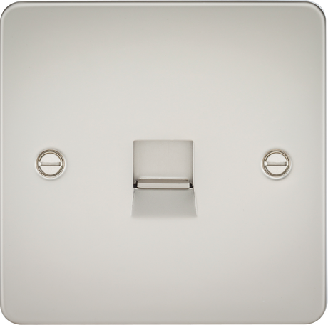 Telephone Master Outlet - Pearl - Screw Terminals