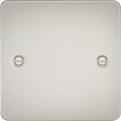 ML Accessories 1G Blanking Plate - Pearl - Flat Plate Design, Low Profile