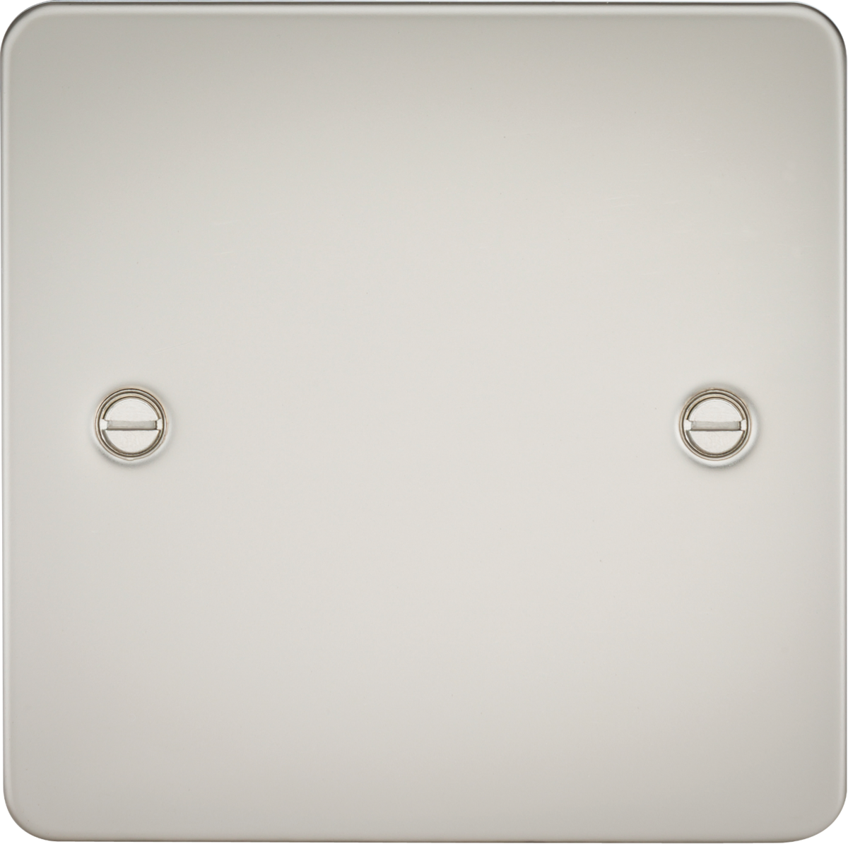 ML Accessories 1G Blanking Plate - Pearl - Flat Plate Design, Low Profile