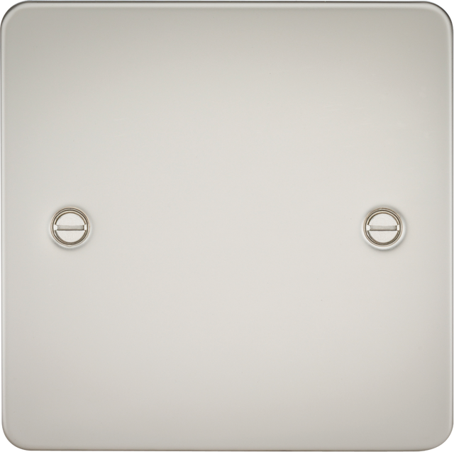 ML Accessories 1G Blanking Plate - Pearl - Flat Plate Design, Low Profile