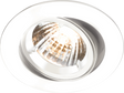 IP20 230V GU10 Gloss White Recessed Tilt Twist & Lock Downlight Image