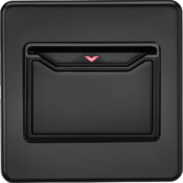 32A 1G Key Card Switch - Anthracite