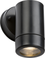 EAMON 230V IP54 GU10 Polycarbonate Single Wall Light - Black