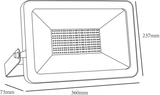 Additional view of 230V IP65 200W LED Floodlight 4000K