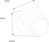 Secondary image of IP44 180° PIR Sensor - White