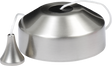 1-way 10-150W Brushed Chrome Trailing Edge Pull Cord Dimmer