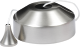 1-way 10-150W Brushed Chrome Trailing Edge Pull Cord Dimmer