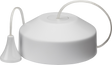 1-way 10-150W Trailing Edge Pull Cord Dimmer Switch - Matt White