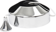 1-way 10-150W Trailing Edge Pull Cord Dimmer Switch - Polished Chrome